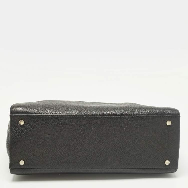 Pre Owned Kate Spade Emerson Place Phoebe Black Leather Tote