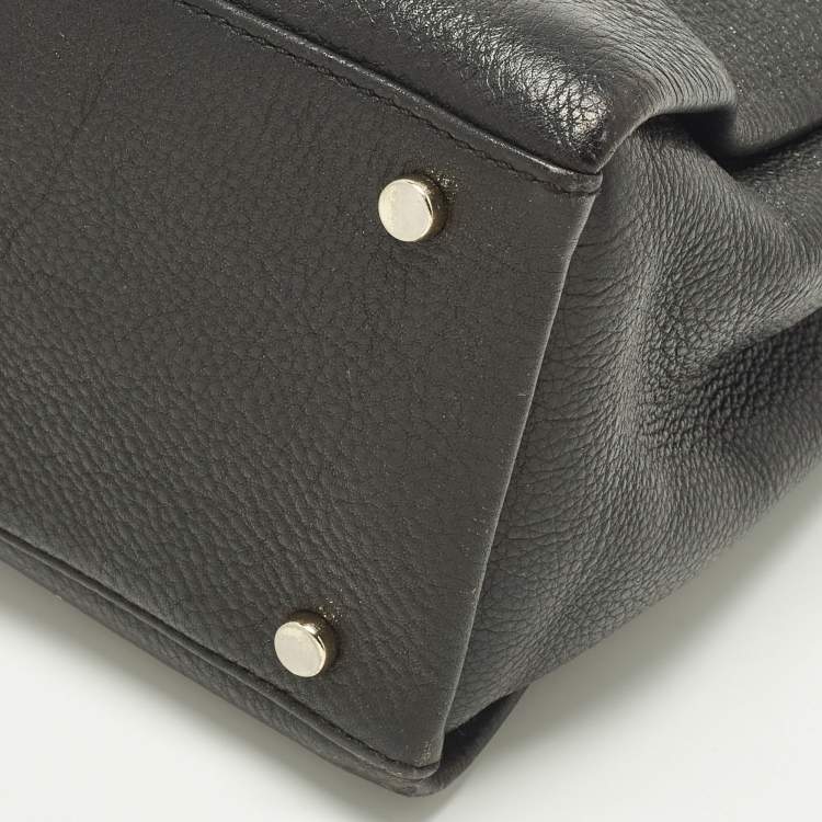 Pre Owned Kate Spade Emerson Place Phoebe Black Leather Tote