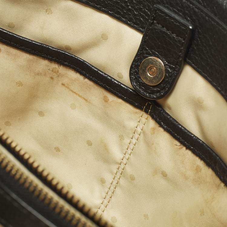 Pre Owned Kate Spade Emerson Place Phoebe Black Leather Tote