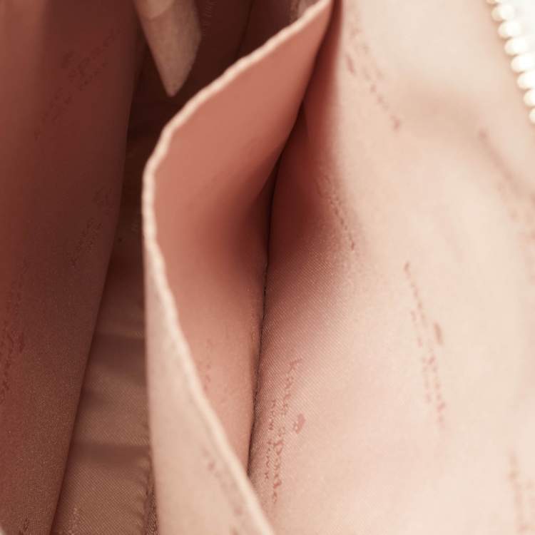 Pre Owned Kate Spade North South Sadie Pink Leather Crossbody Bag