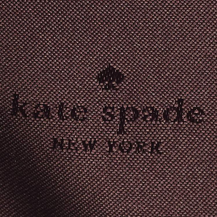 مملوكة مسبقًا حقيبة كروس كيت سبيد جلد بورجوندي