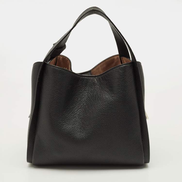 مملوكة مسبقًا Kate Spade Knott Medium Black Leather Crossbody Tote