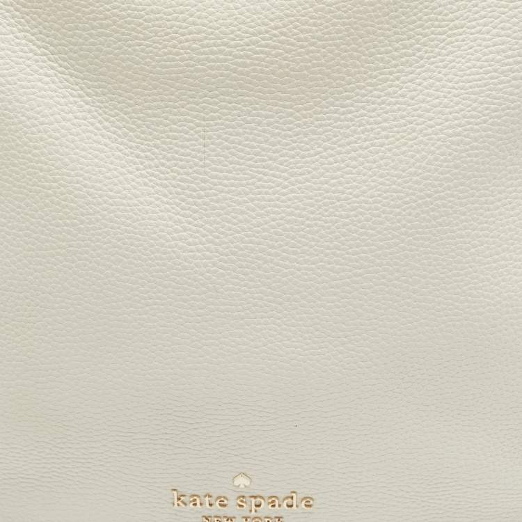 مملوكة مسبقًا Kate Spade Lexy Off White Leather Hobo