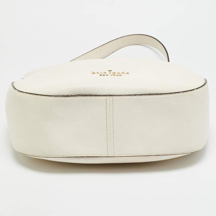 مملوكة مسبقًا Kate Spade Lexy Off White Leather Hobo
