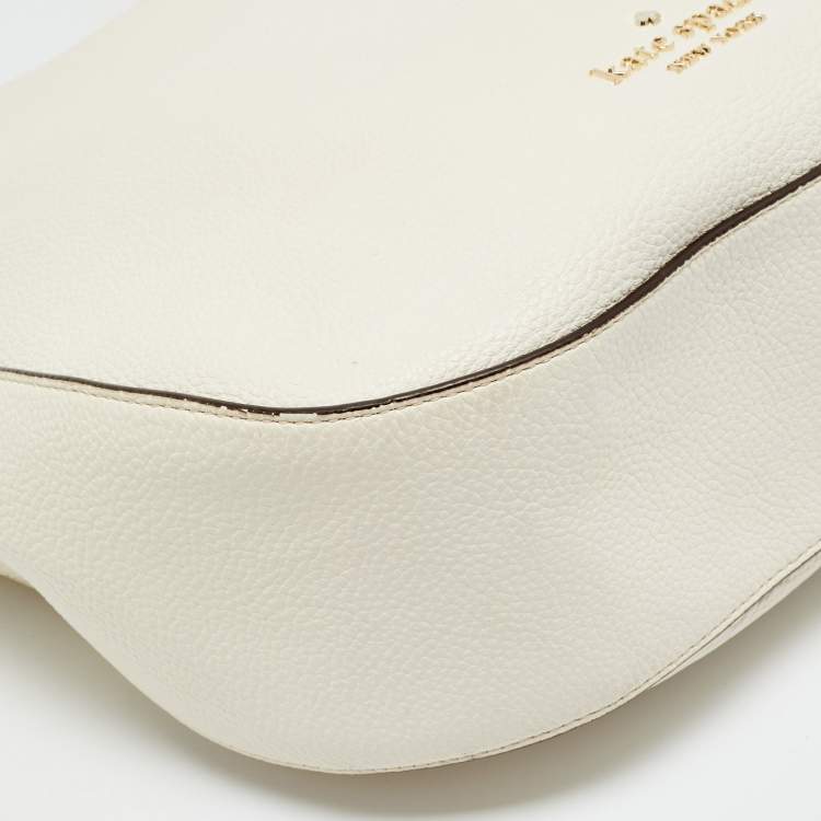 مملوكة مسبقًا Kate Spade Lexy Off White Leather Hobo