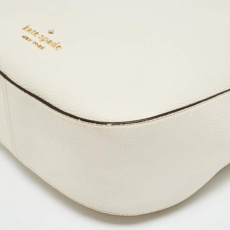 مملوكة مسبقًا Kate Spade Lexy Off White Leather Hobo