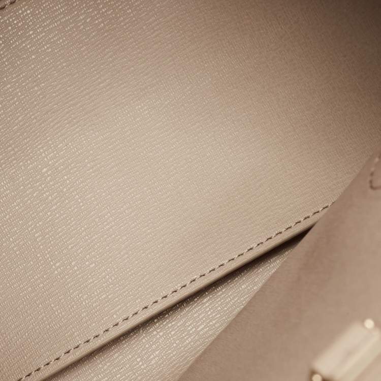 Pre Owned Kate Spade Knott Orange Leather Satchel