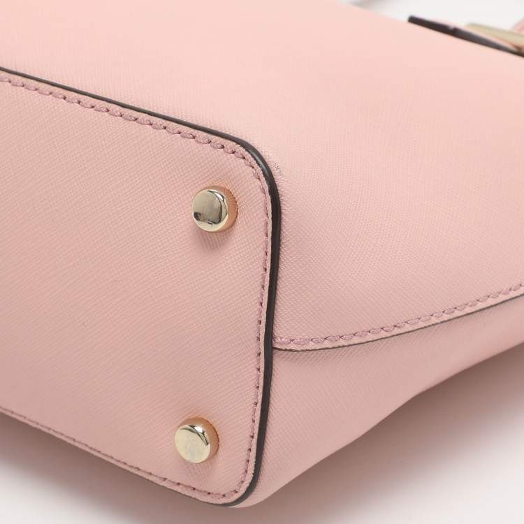 Pre Owned Kate Spade Cedar Street Harmony Pink Leather Tote