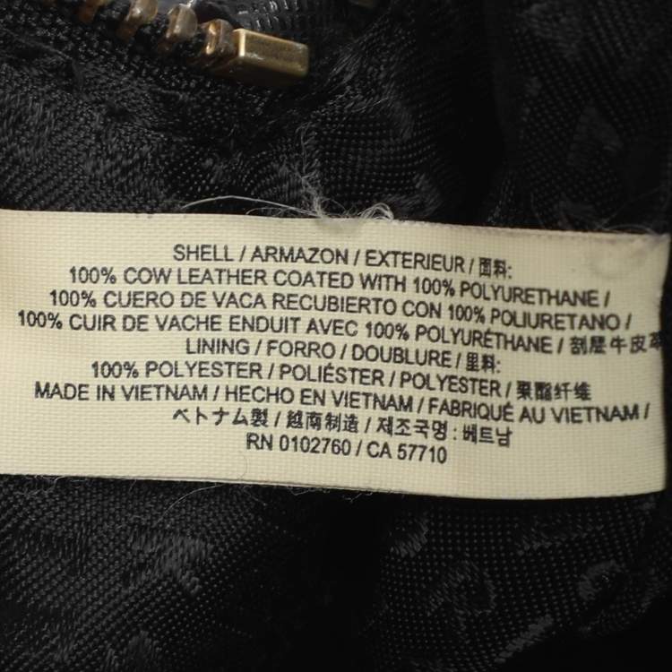 Pre Owned Kate Spade Reiley Black Leather Satchel