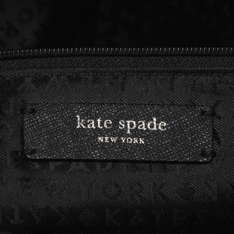 Pre Owned Kate Spade Reiley Black Leather Satchel