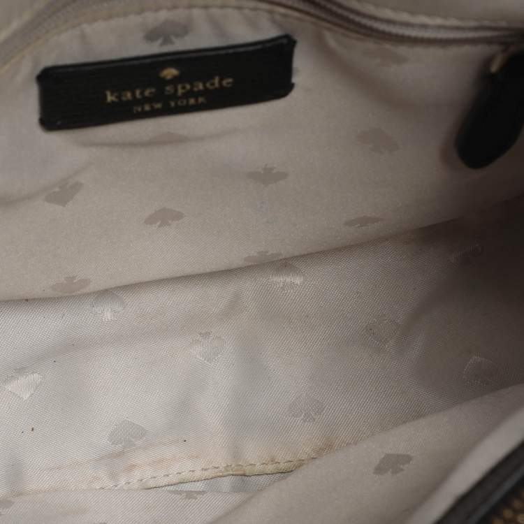 Pre Owned Kate Spade Black Leather Crossbody Bag