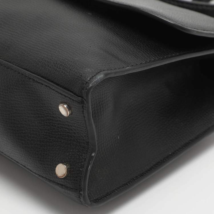 Pre Owned Kate Spade Black Leather Crossbody Bag