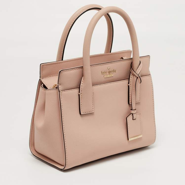 Pre Owned Kate Spade Cameron Street Candace Pink Leather Tote