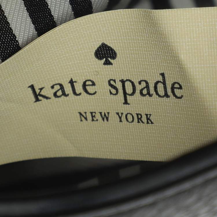 Pre Owned Kate Spade Black Leather Belt Bag