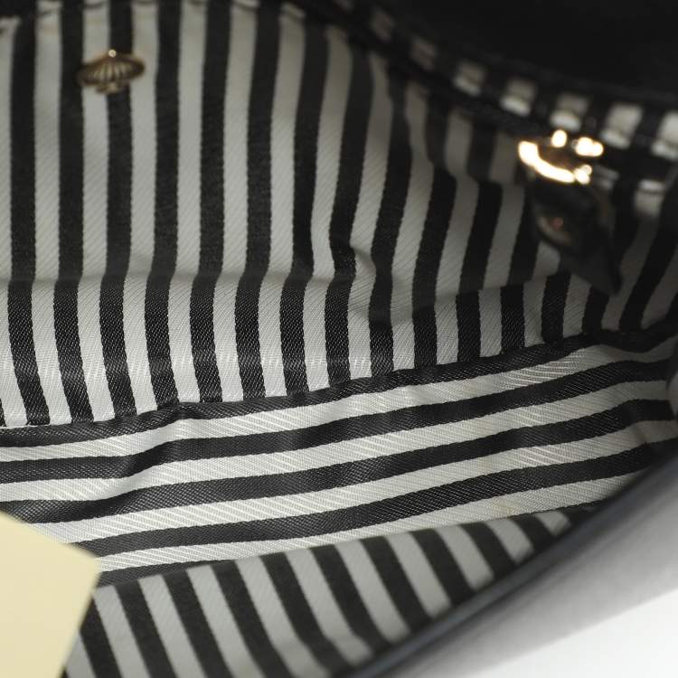 Pre Owned Kate Spade Black Leather Belt Bag