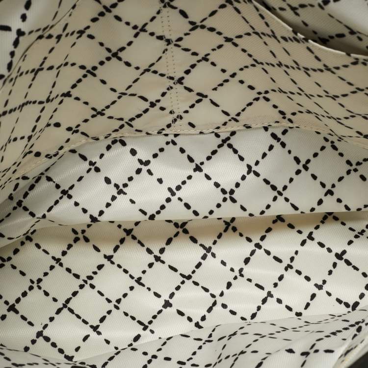 Pre Owned Kate Spade Cove Street Black Saffiano Leather Buckle Detail Tote