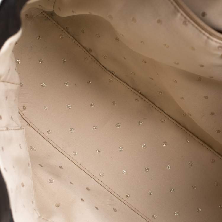 Pre Owned Kate Spade Black Leather Bow Terrace Janis Tote