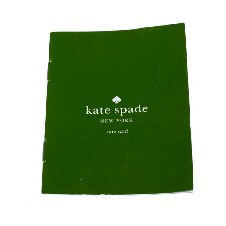 Pre Owned Kate Spade Peach Metallic Leather Satchel