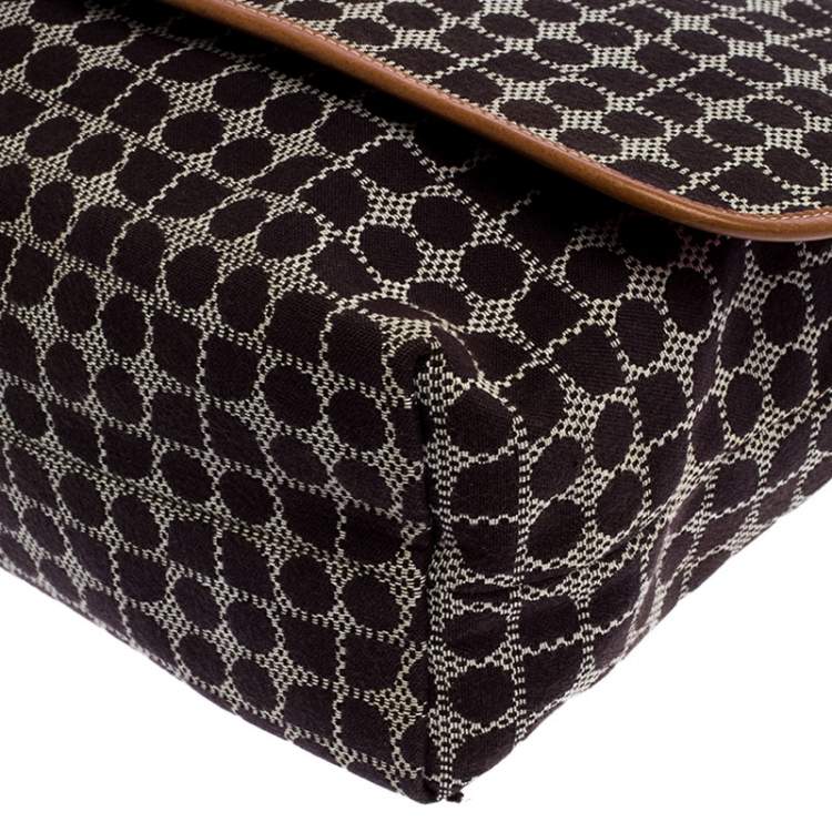 Pre Owned Kate Spade Black Signature Noel Messenger Bag