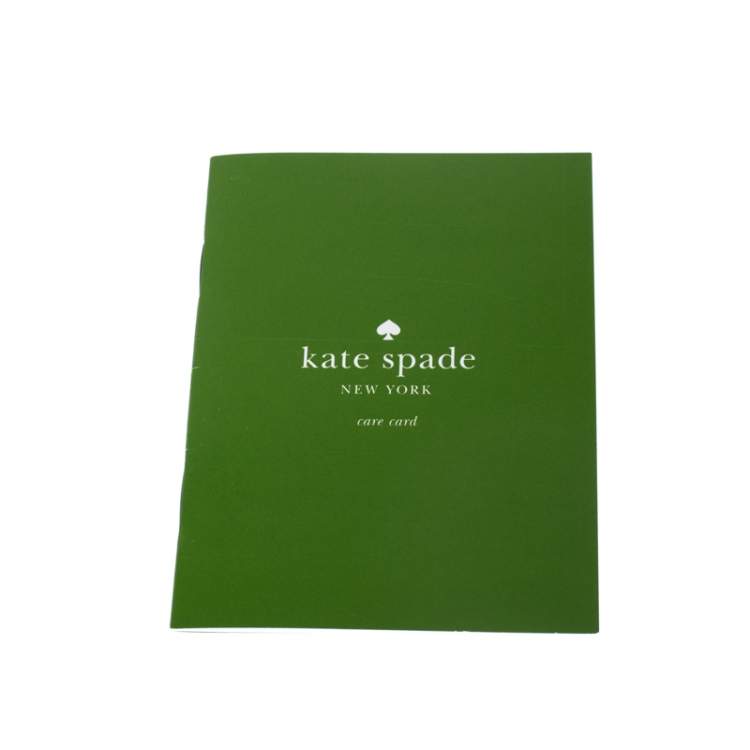Pre Owned Kate Spade Mint Green Leather Newbury Lane Briar Tote