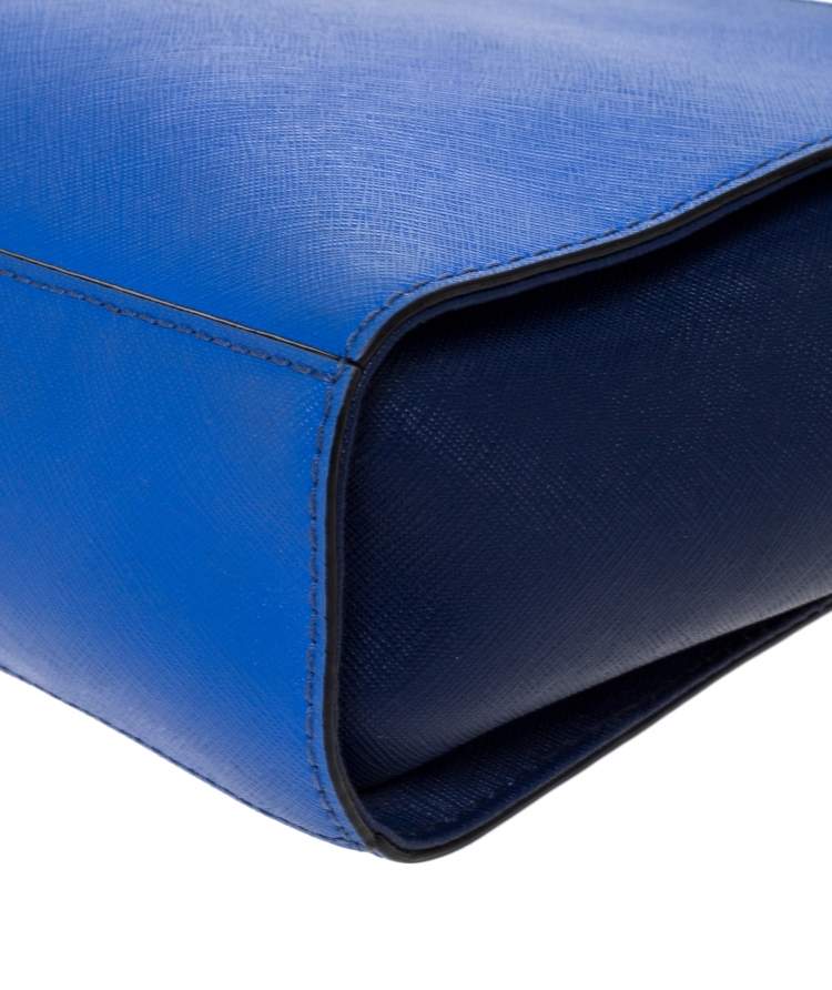 Pre Owned Kate Spade Blue Leather Cedar Street Crossbody Bag