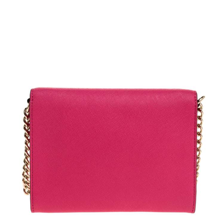 مملوكة مسبقًا Kate Spade Pink Leather Envelope Flap Shoulder Bag