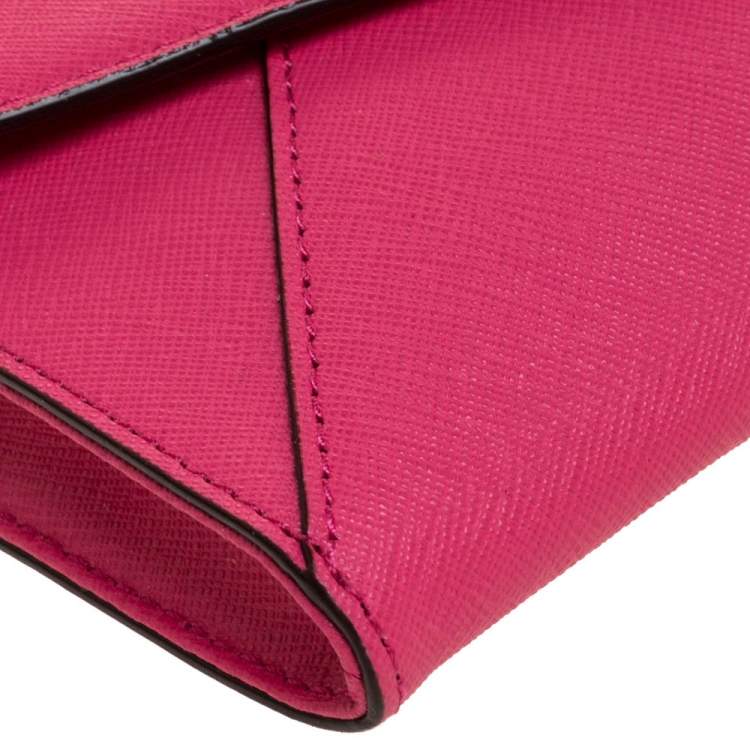 مملوكة مسبقًا Kate Spade Pink Leather Envelope Flap Shoulder Bag