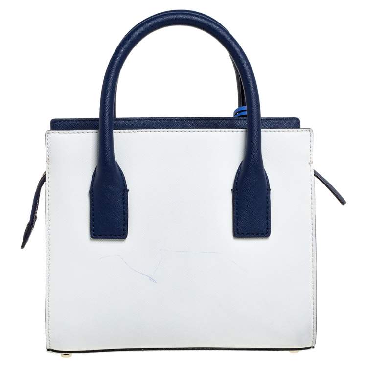 Pre Owned Kate Spade Tri Color Leather Mini Cameron Street Candace Tote