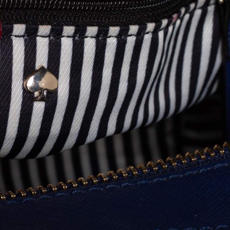 Pre Owned Kate Spade Tri Color Leather Mini Cameron Street Candace Tote