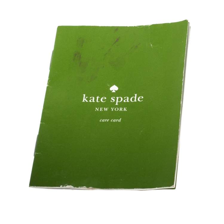 Pre Owned Kate Spade Black Nylon and Leather Dawn Baby Diaper Bag