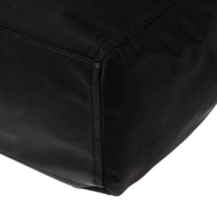Pre Owned Kate Spade Black Nylon and Leather Dawn Baby Diaper Bag