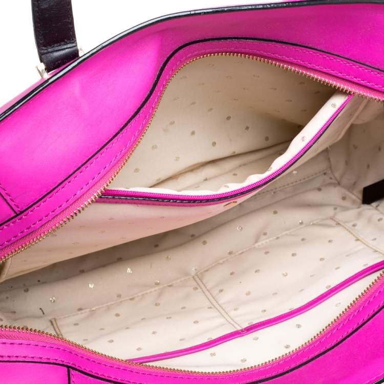 Pre Owned Kate Spade Multicolor Leather 2 Park Avenue Beau Tote