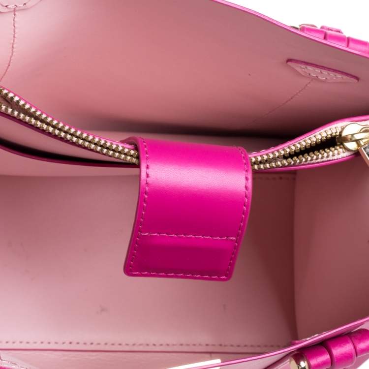 Pre Owned Kate Spade Pink Leather Open Tote
