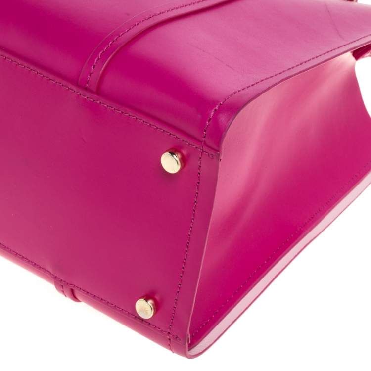 Pre Owned Kate Spade Pink Leather Open Tote