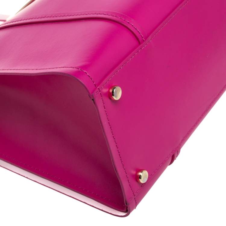 Pre Owned Kate Spade Pink Leather Open Tote