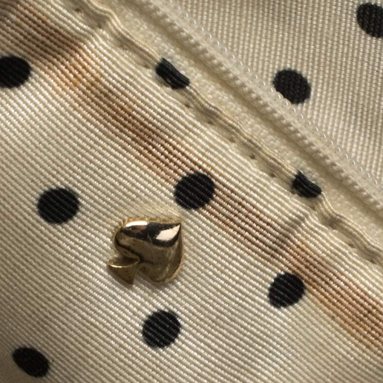 Pre Owned Kate Spade Black Leather Bow Tote