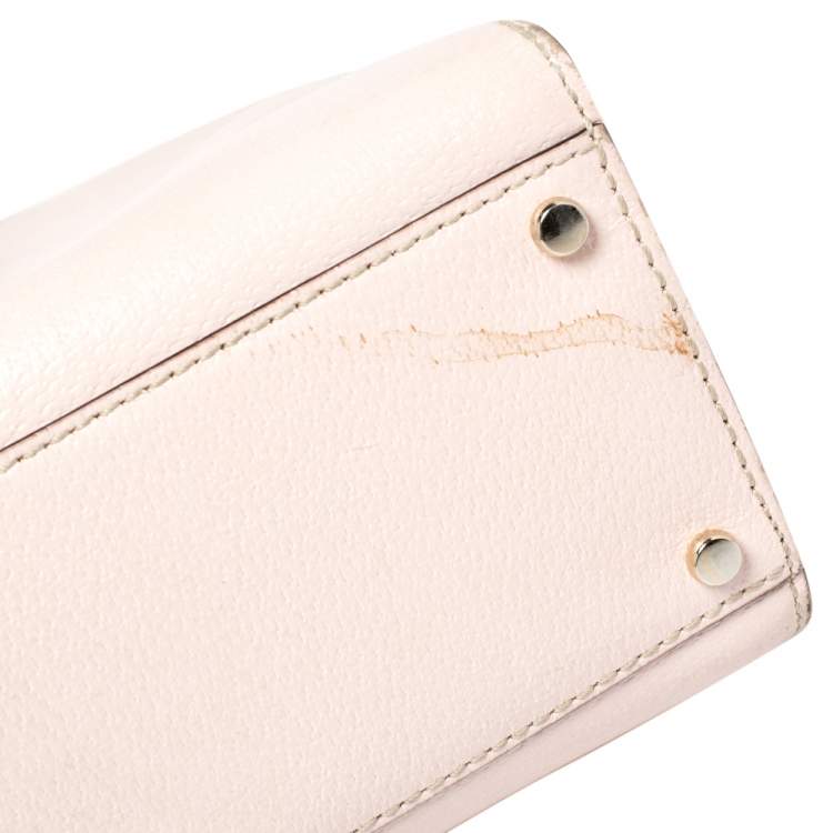 Pre Owned Kate Spade Blush Pink Leather Satchel