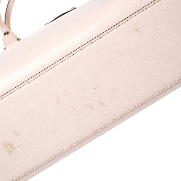 Pre Owned Kate Spade Blush Pink Leather Satchel