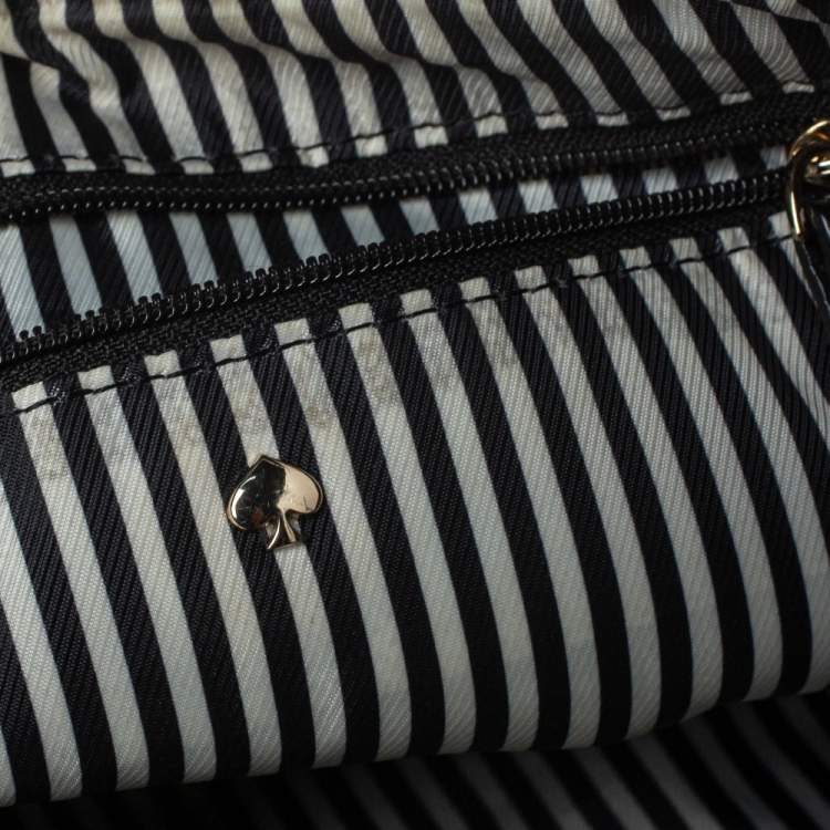 Pre Owned Kate Spade Black Leather Jackson Street Gabriele Crossbody Bag