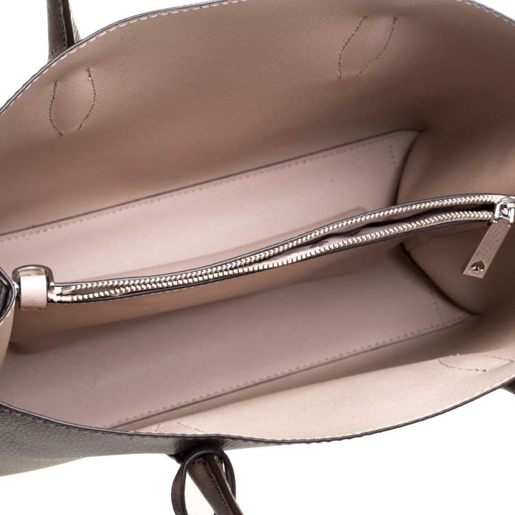 Pre Owned Kate Spade Brown Leather Medium Eva Tote 
