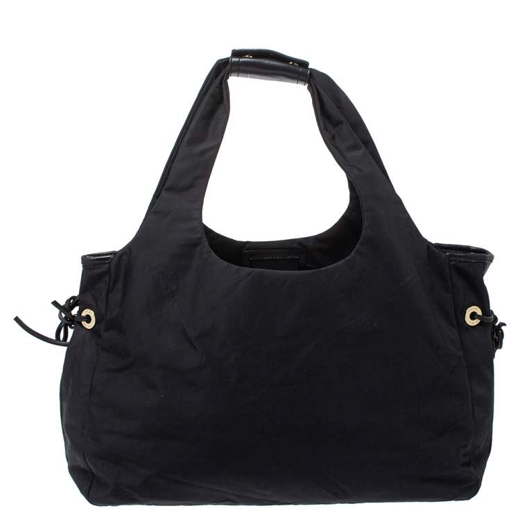 Pre Owned Kate Spade Black Nylon Tote