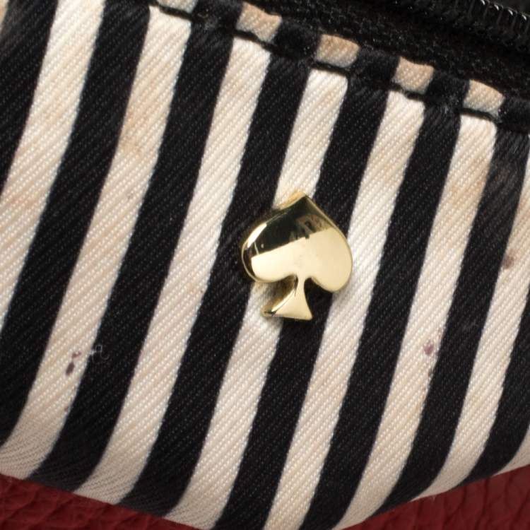 Pre Owned Kate Spade Red Leather Cobble Hill Toddy Shoulder Bag