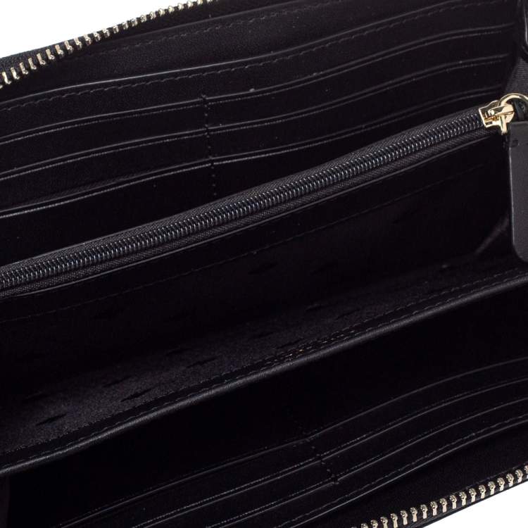 Kate Spade Black Leather Jeanne Zip Around Wallet Kate Spade | TLC