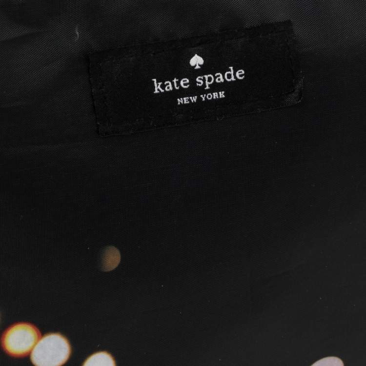 Pre Owned Kate Spade Multicolor Nylon Zipped Pouch