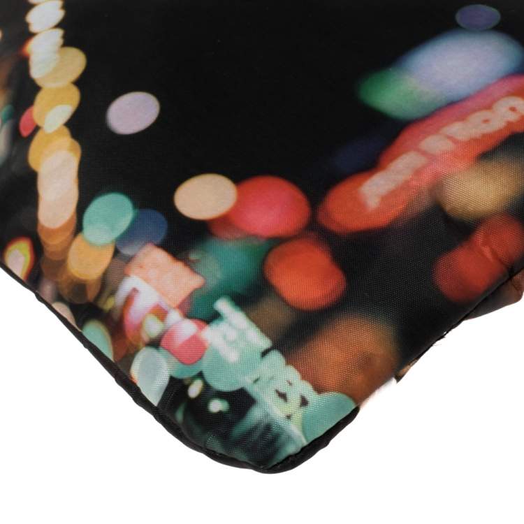Pre Owned Kate Spade Multicolor Nylon Zipped Pouch