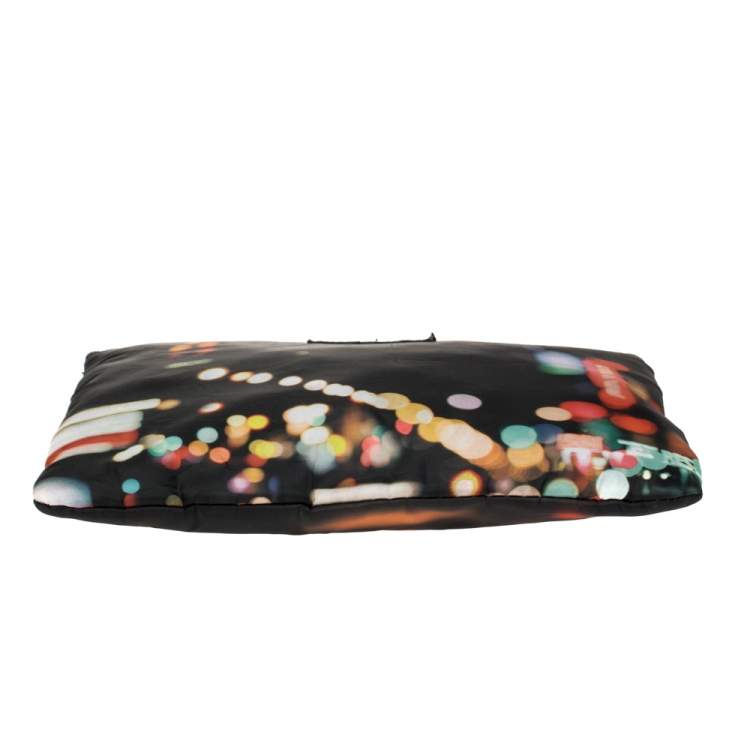 Pre Owned Kate Spade Multicolor Nylon Zipped Pouch