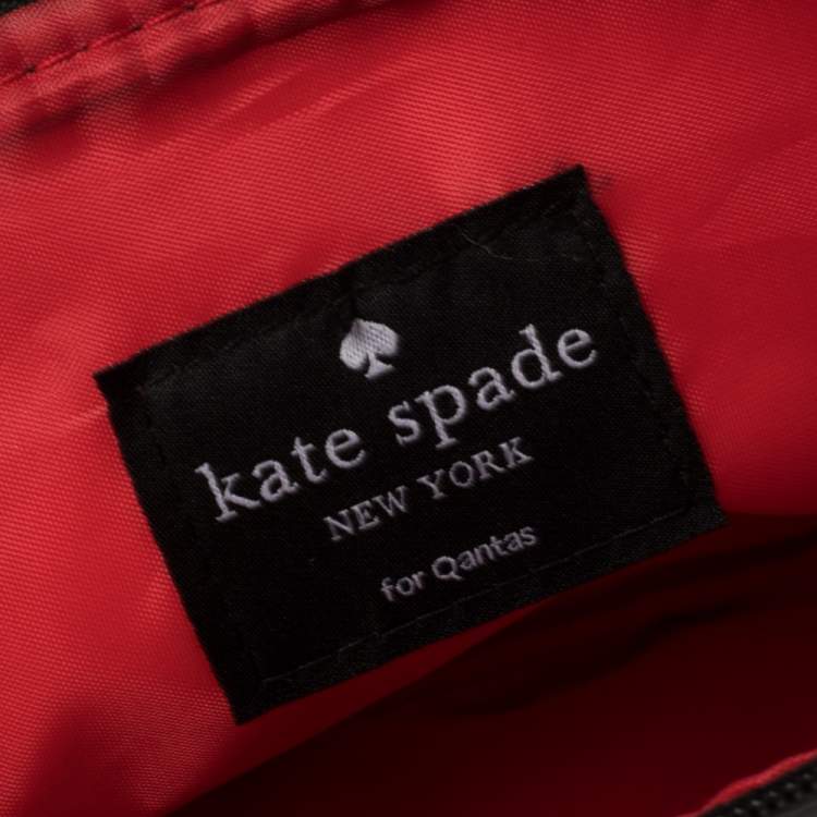 Pre Owned Kate Spade Multicolor Nylon Zipped Pouch
