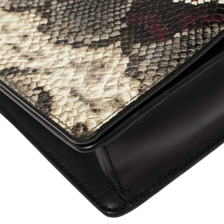 Pre Owned Kate Spade Multicolor Python Spencer Shoulder Bag