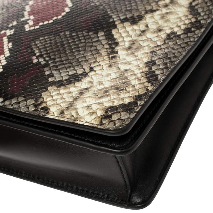 Pre Owned Kate Spade Multicolor Python Spencer Shoulder Bag