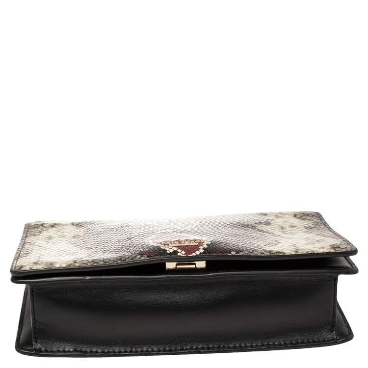 Pre Owned Kate Spade Multicolor Python Spencer Shoulder Bag